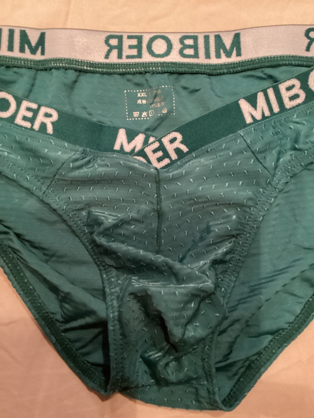 Brief, green, medium - Picture 3 of 6